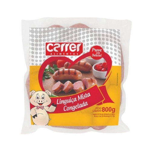 Linguiça Mista Carrer Congelada 800g
