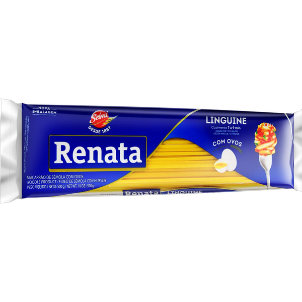 Massa com Ovos Renata 500g - Linguine