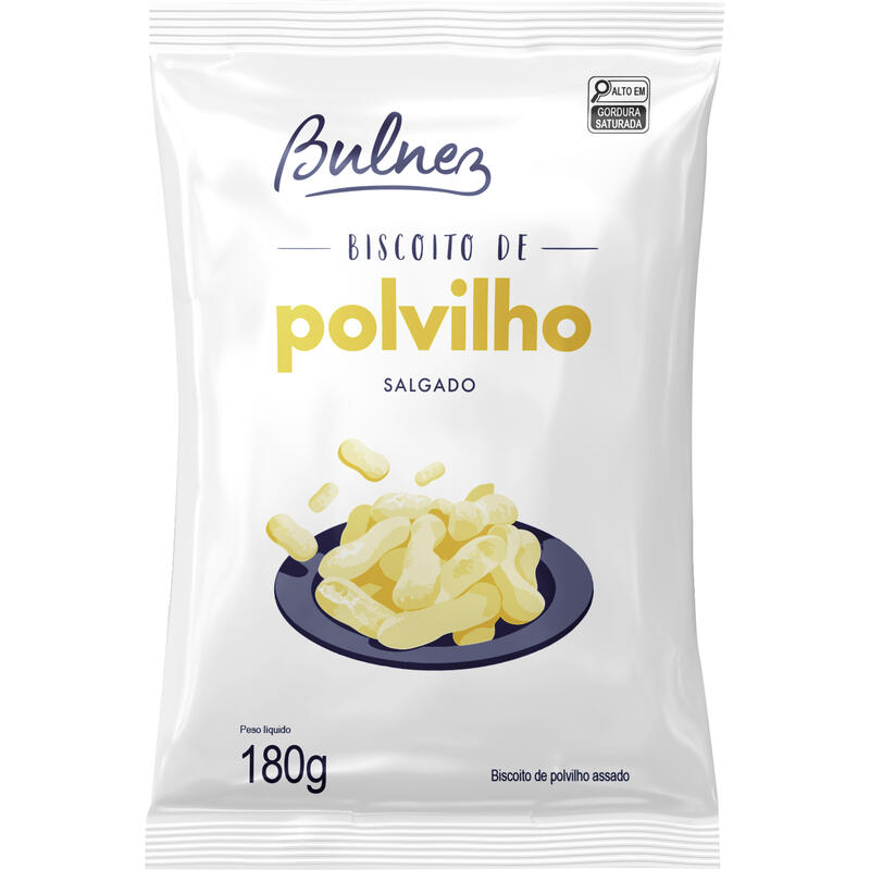 Biscoito de Polvilho Bulnez Salgado 180g