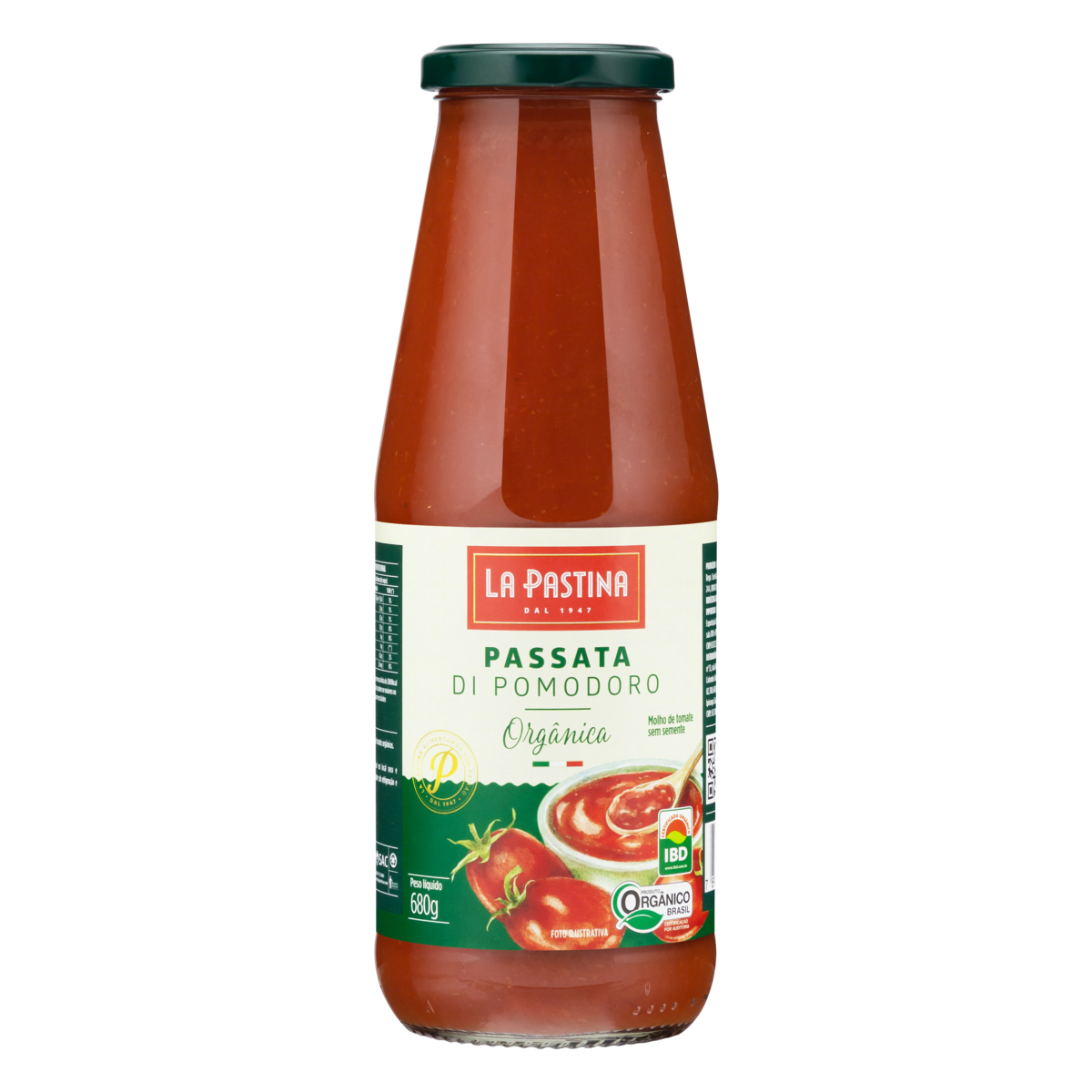 Passata La Pastina Orgânica 680g
