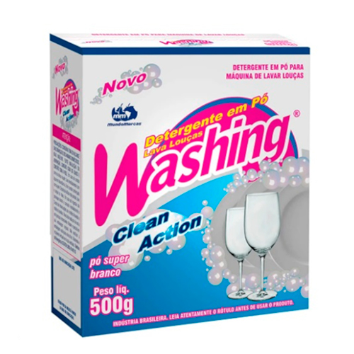 Detergente Louça Em Pó A Washing 500g