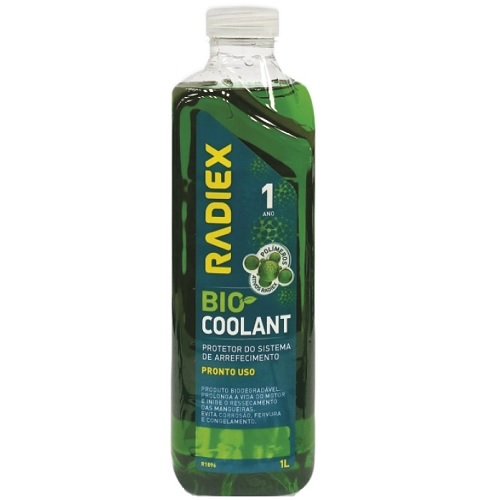 Aditivo P/radiador Bio Coolant Verde Radiex 1l