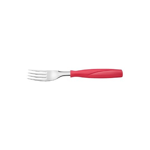 Garfo Sobremesa Brinox Itaparica Vermelho