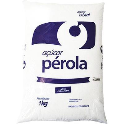 Açúcar Pérola Cristal 1kg
