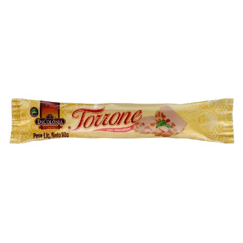 Torrone DA COLÔNIA com Amendoim 90g