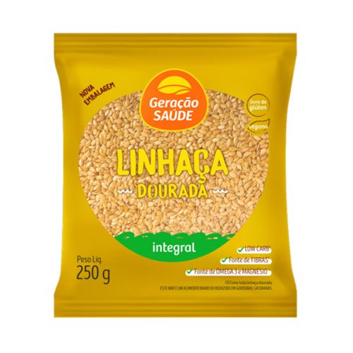 Linhaça Geração Saúde Integral Dourada 250g