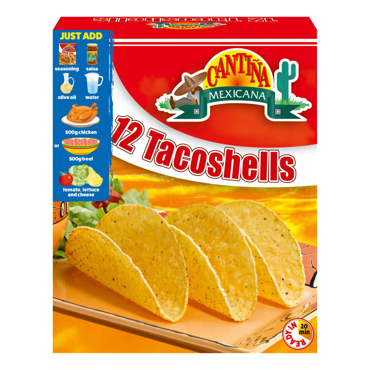 Taco Shells Cantiña Mexicana 150g