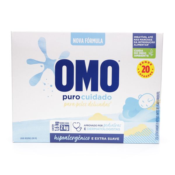 SABAO PO OMO PURO CUIDADO 1,6K