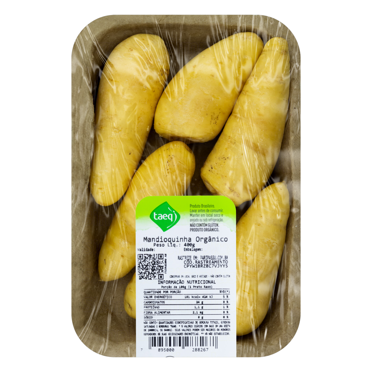 Mandioquinha Orgânica Taeq 400g