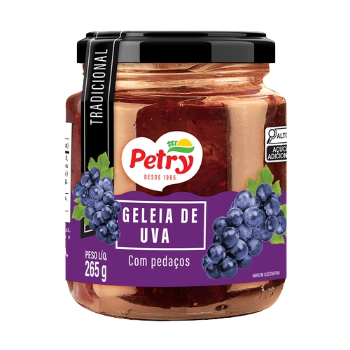 Geleia Petry Uva 265g