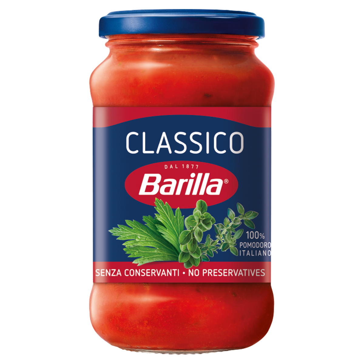 Molho de Tomate Toscana BARILLA 400g Ervas Finas