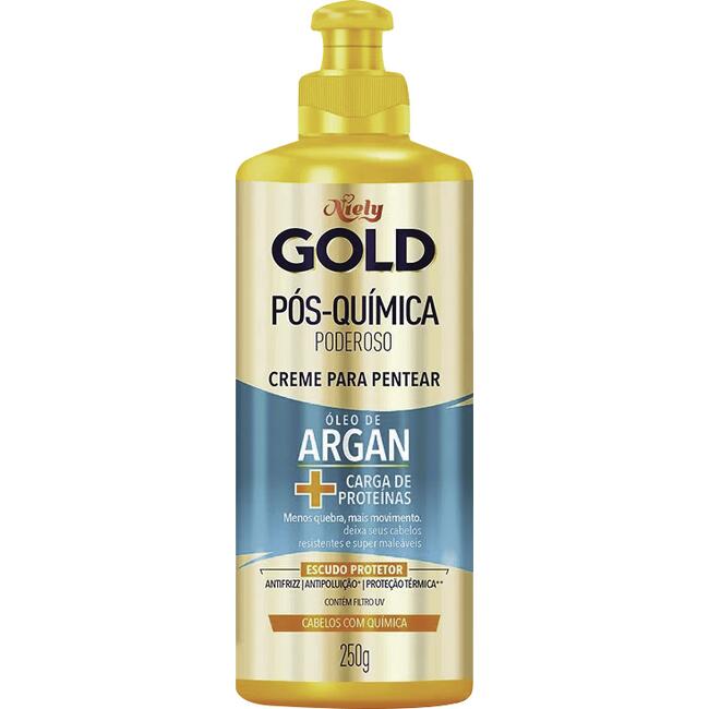 Creme para Pentear NIELY GOLD Pós-Química Poderoso 250g