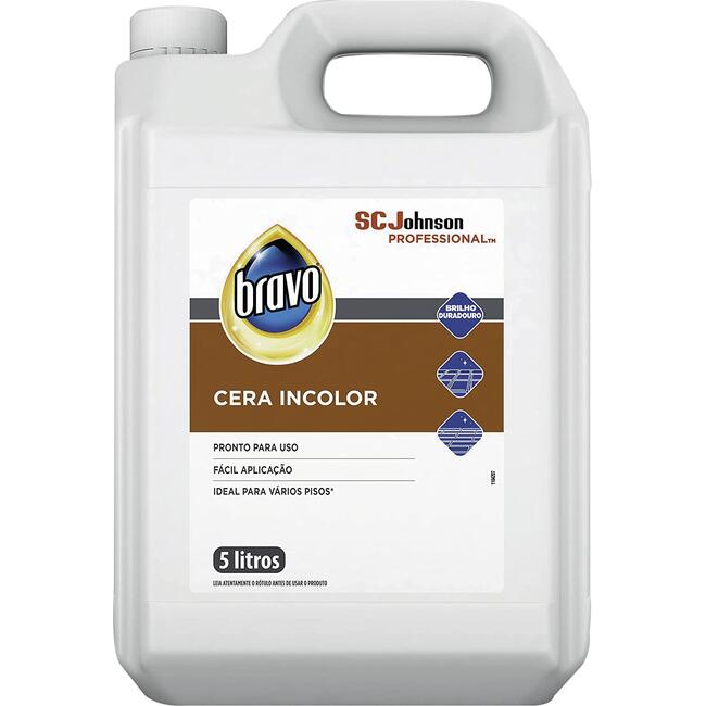Cera Líquida Bravo Incolor 5L