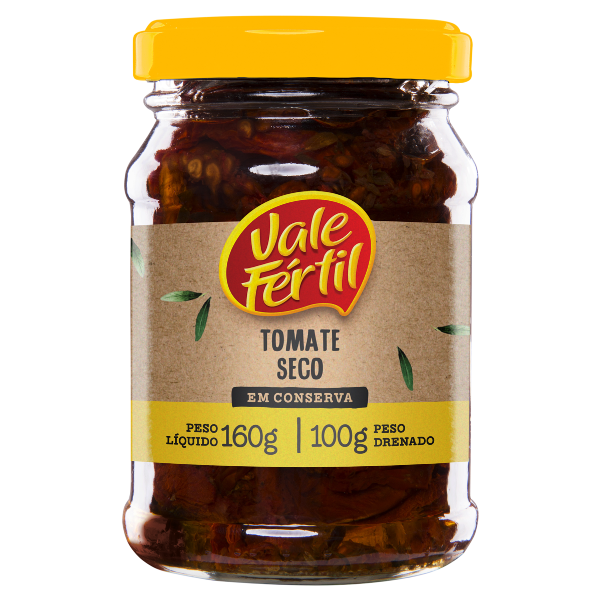 Tomate Seco Vale Fértil em Conserva 100g