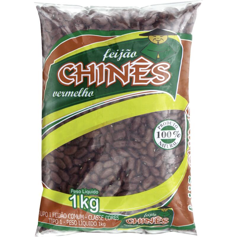 Feijão Vermelho Chinês Tipo 1 1kg
