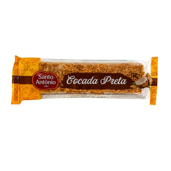 Cocada Santo Antônio 130g - Preta - Tablete
