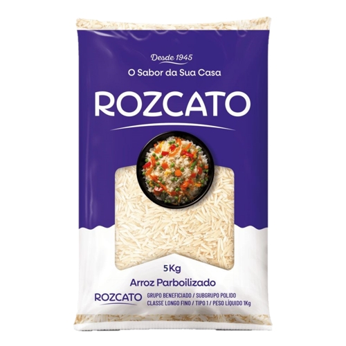 Arroz Rozcato Parboilizado Tipo 1 5kg