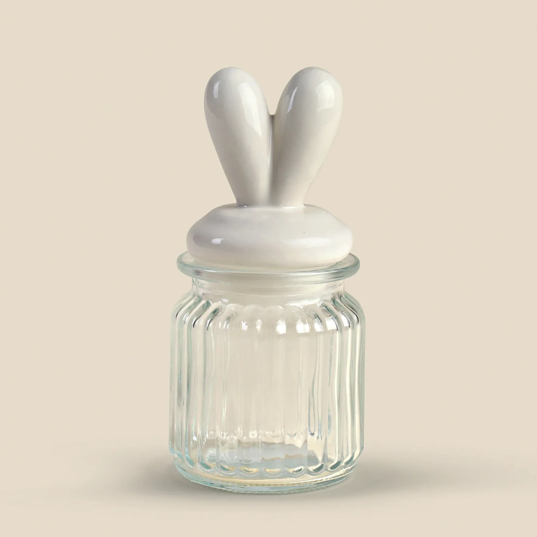 Pote Blanc Cerâmica e Vidro 16x7cm - A\CASA