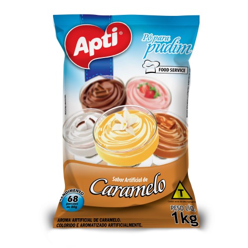 Pudim Em Pó Apti De Caramelo 1kg