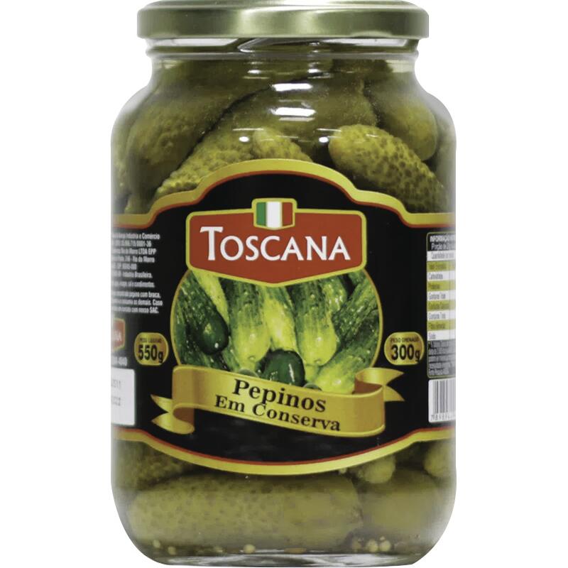 Pepino em Conserva Toscana 300g