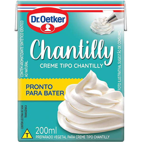 Creme Tipo Chantilly Dr Oetker Decorfesta 200ml