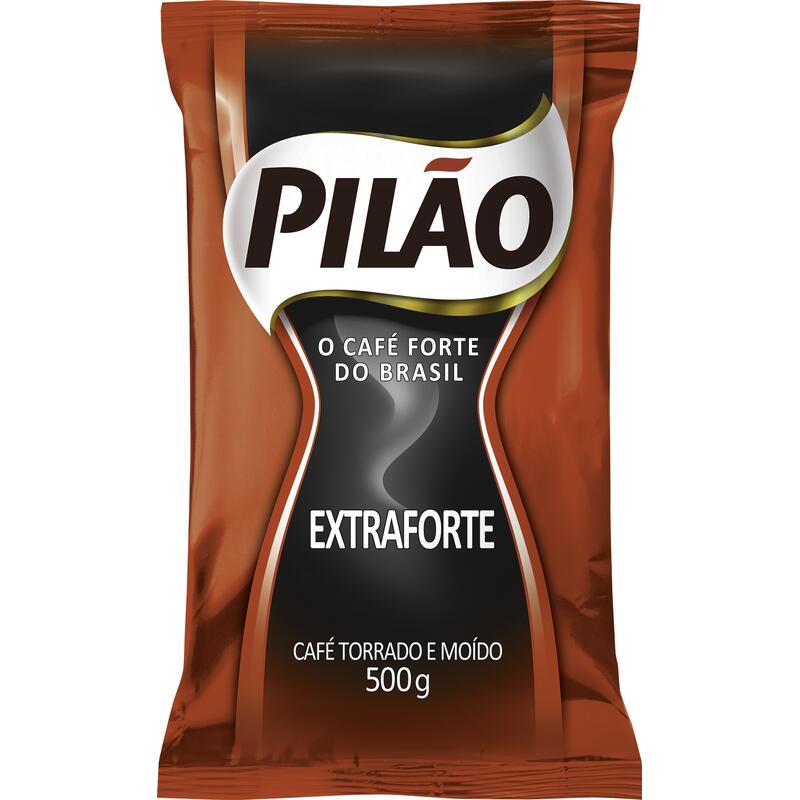 Café Torrado e Moído Extraforte Pilão Pacote 500g
