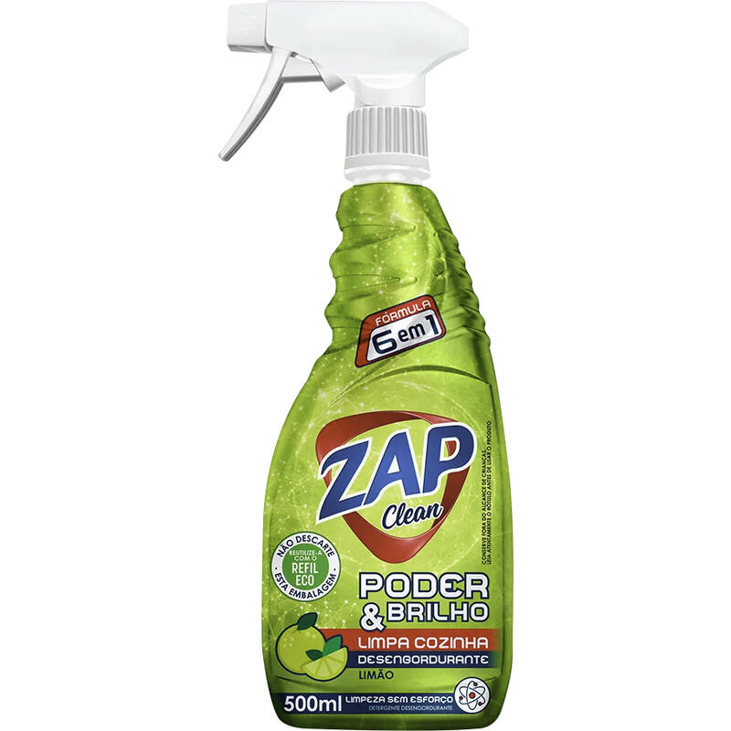 Desengordurante Zap Clean Limão 500ml