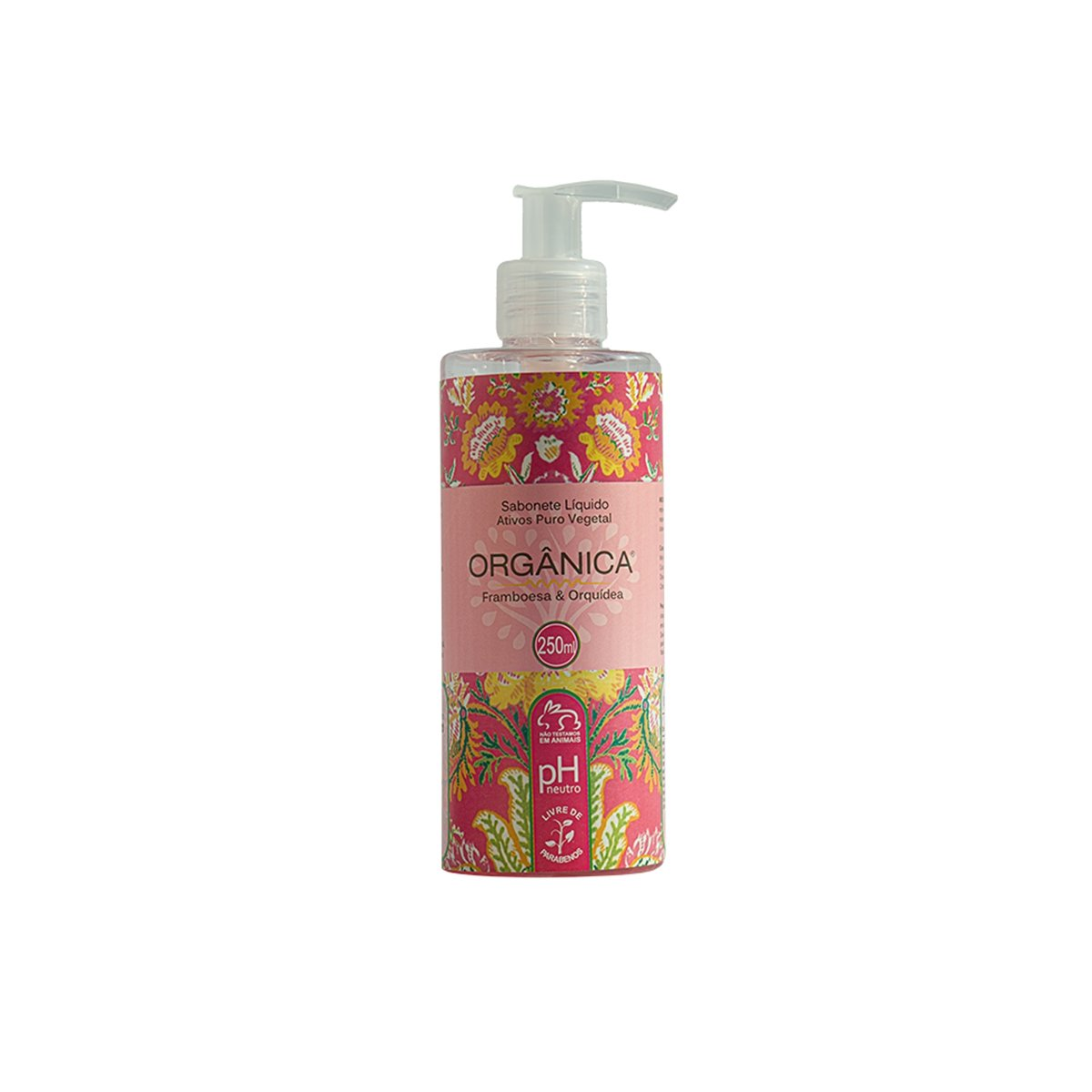 Sabonete Líquido ORGÂNICA Framboesa e Orquídea 250ml