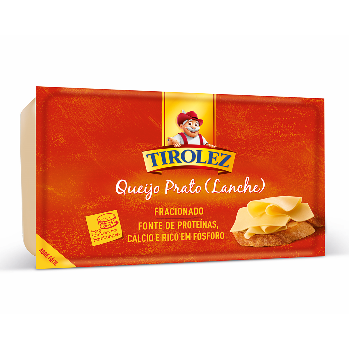 Queijo Prato Lanche Tirolez 350g