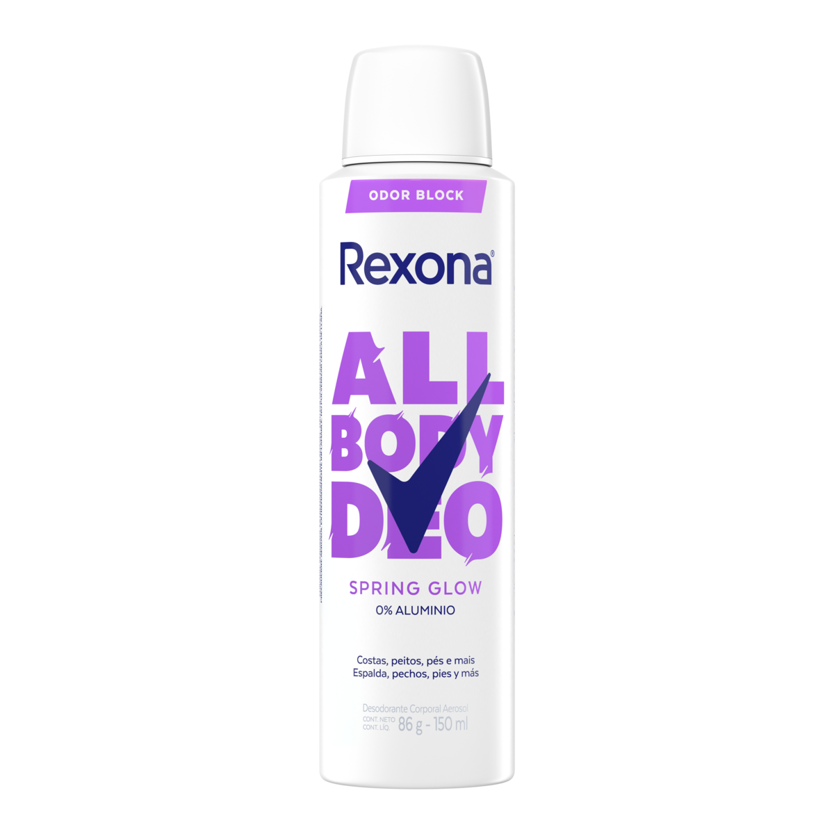 Desodorante REXONA All Body Deo Feminino Spring Glow 150ml
