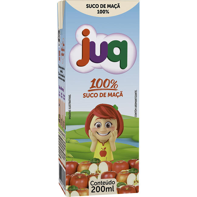 Suco Maçã Juq Caixa 200ml