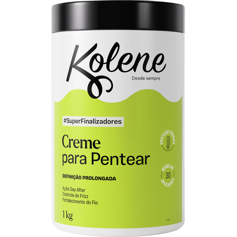 Creme para Pentear Kolene #Superfinalizadores Definição Prolongada Pote 1kg