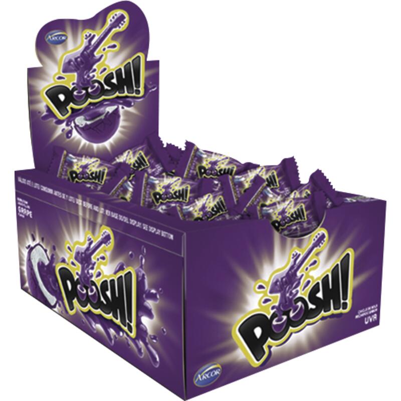 Chiclete Arcor Poosh Uva 200g
