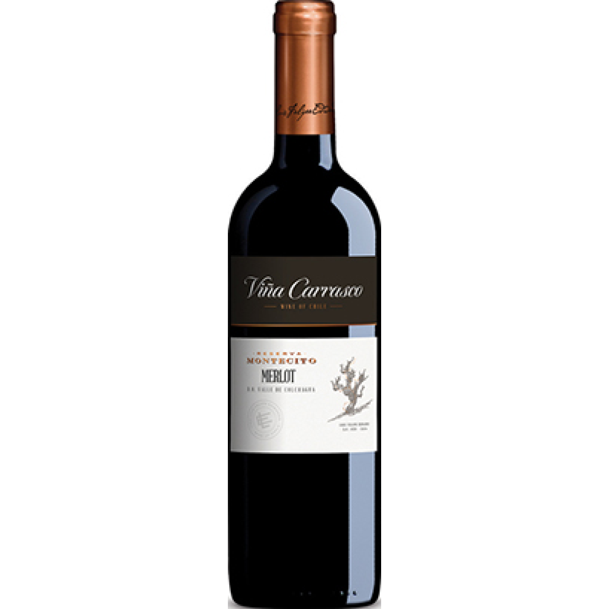 Vinho Tinto Chileno Vina Carrasco Reserva Merlot 750ml