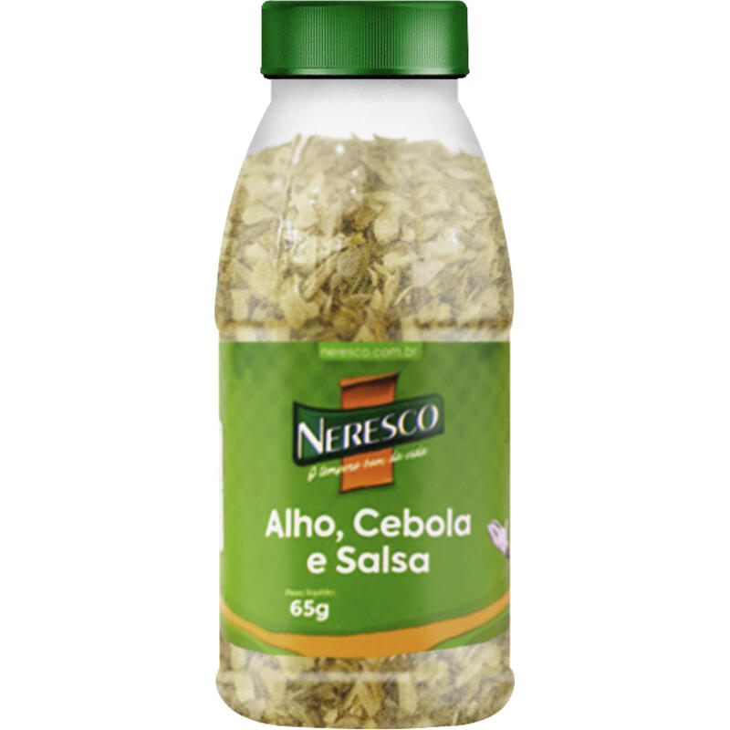 Alho, Cebola e Salsa Neresco 65g