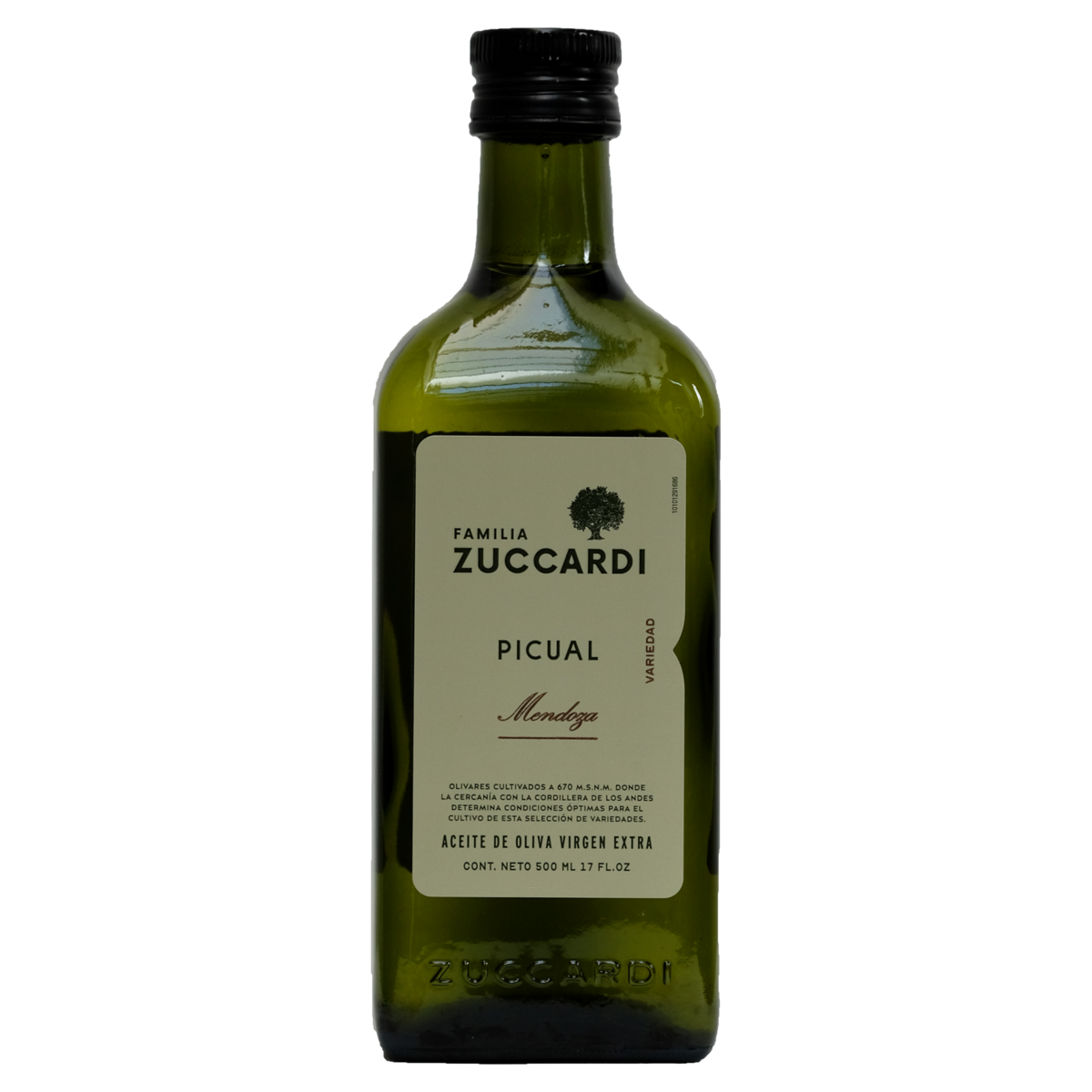 Azeite Extra Virgem Argentino Familia Zuccardi Picual 500ml