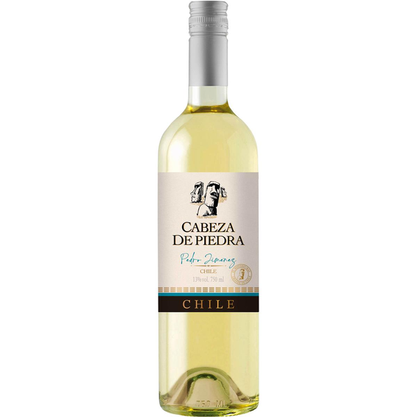 Vinho Chileno Cabeza de Piedra Reservado 750ml - Branco - Pedro Jimenez