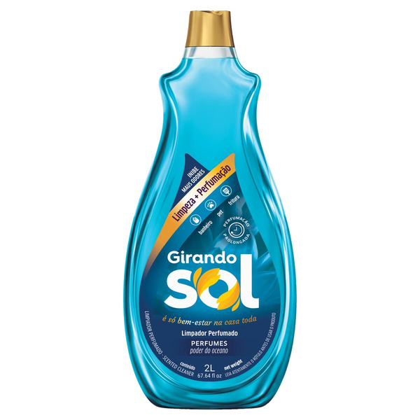 Limpador Perfumado Girando Sol 2 Litros - Poder do Oceano