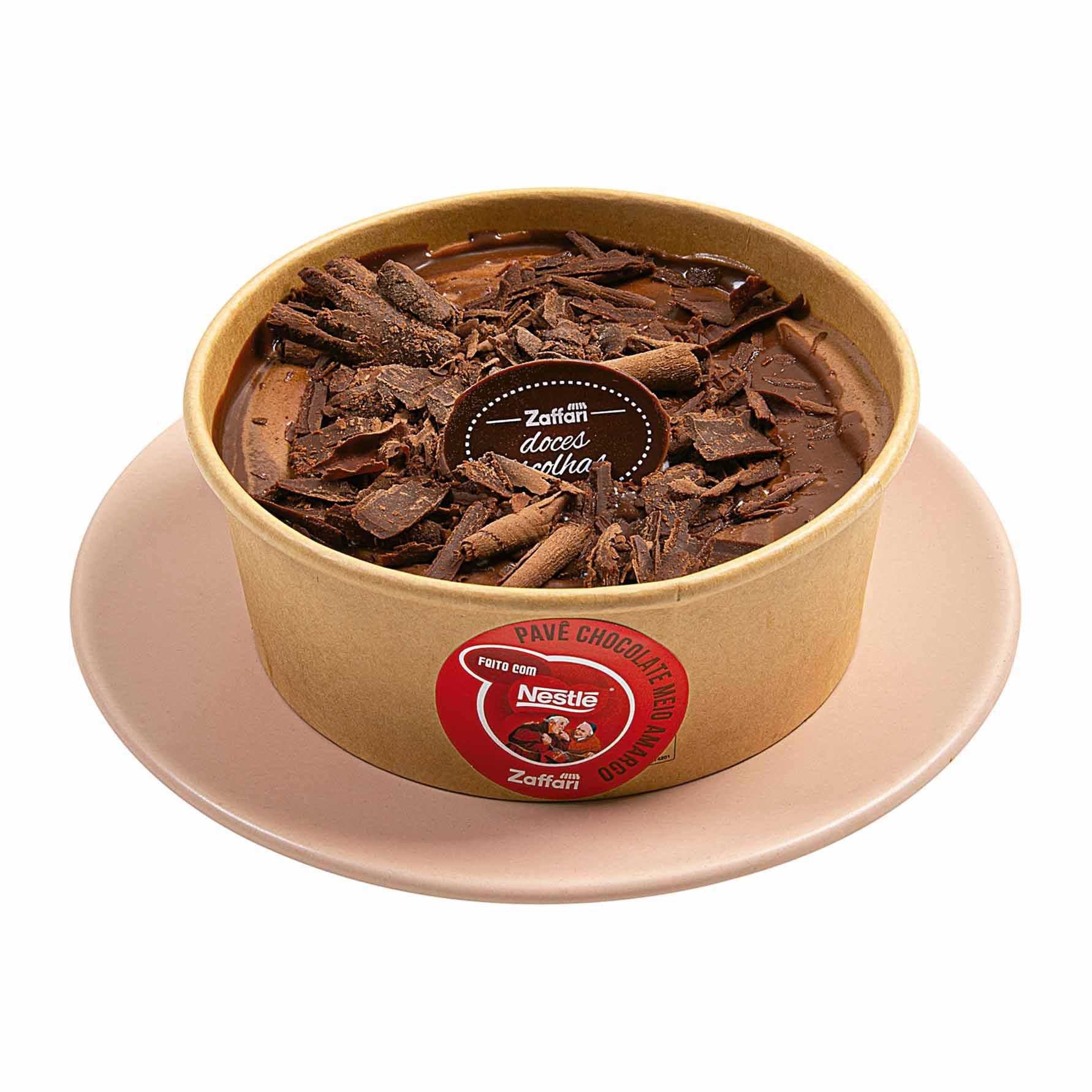 Pavê Chocolate Meio Amargo Resfriado Zaffari
