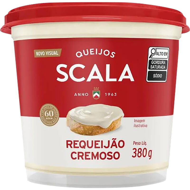 Requeijão Cremoso Scala 380g