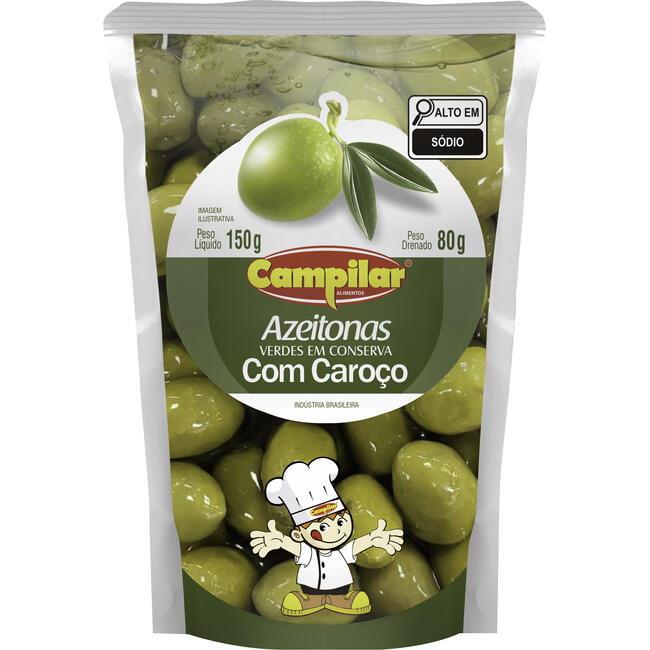 Azeitona Verde Campilar 80g