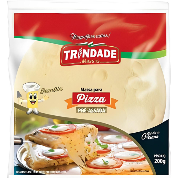 Massa para Pizza Trindade 200g - Família