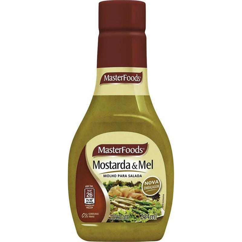 Molho para Salada Masterfoods Mostarda e Mel 234ml