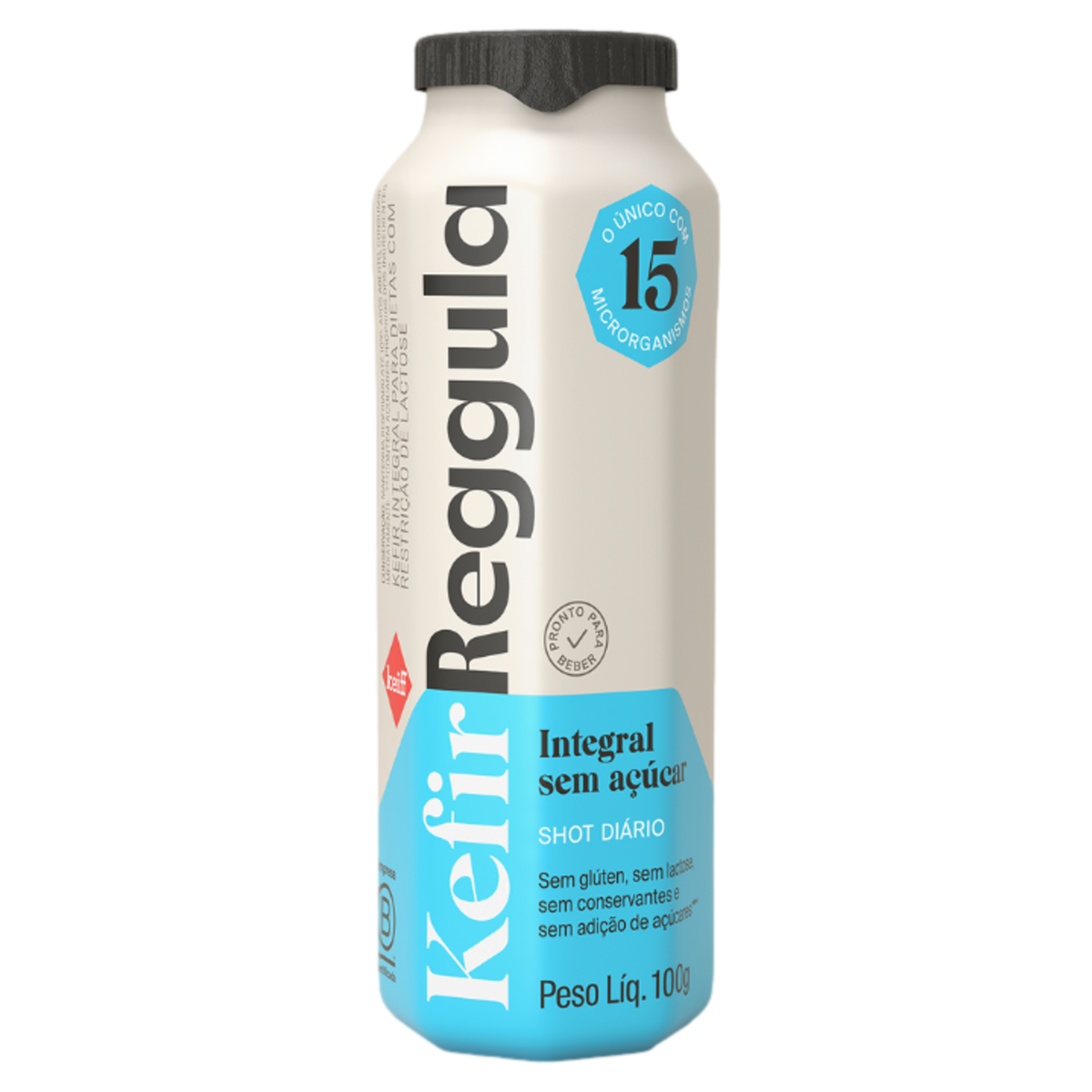 Kefir KEIFF Integral Sem Açúcar Zero Lactose 100g