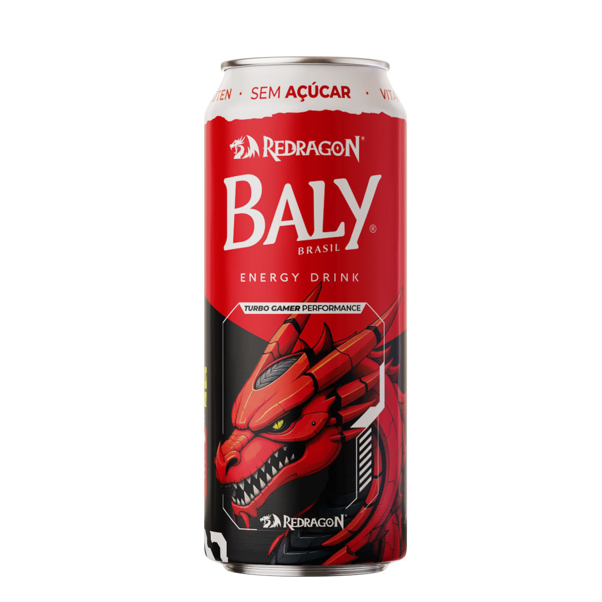 Bebida Energética BALY Redragon Sem Açúcar 473ml