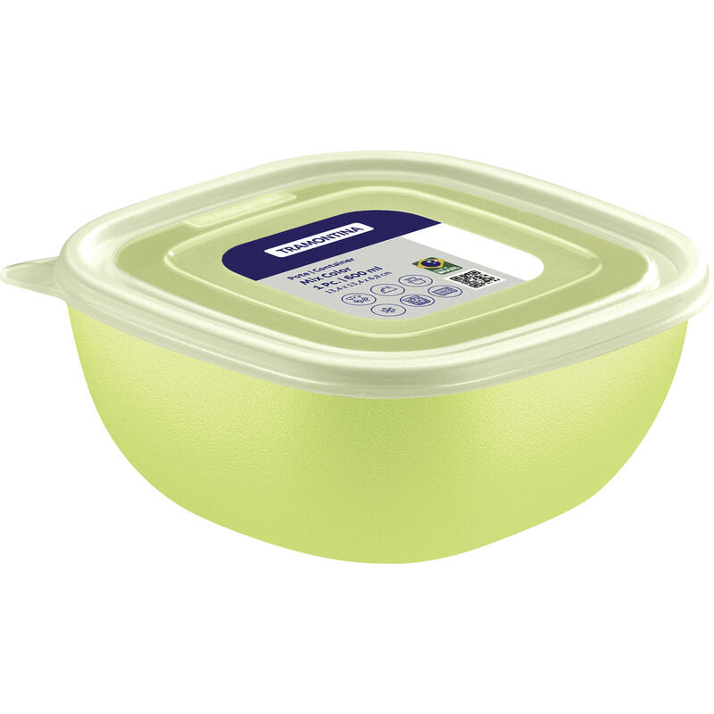 Pote Mix Tramontina Color 600ml un