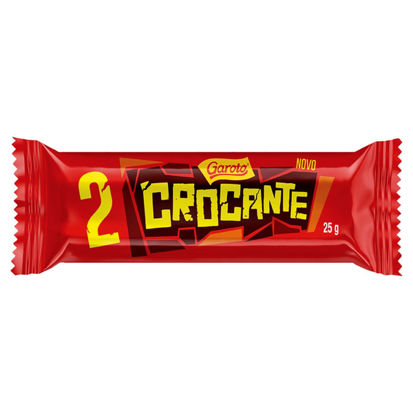 Chocolate Garoto 25g - Crocante