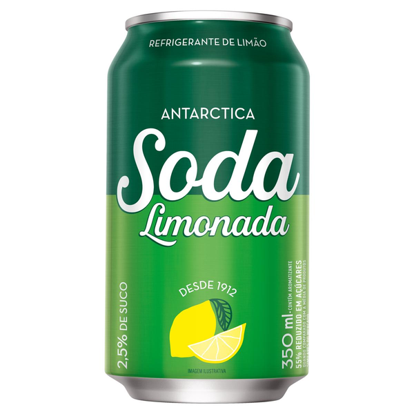 Refrigerante Soda Limonada 350ml - Lata
