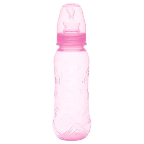 Mamadeira Kuka Aquarela Bico Ortodôntico Rosa 250ml