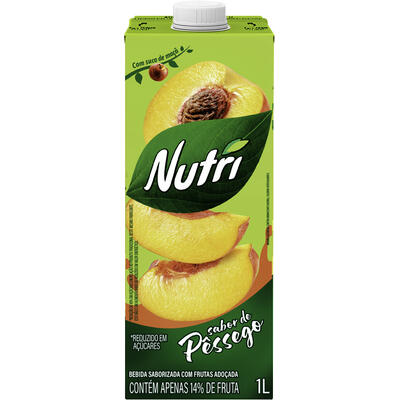 Suco Misto Nutrinéctar Pêssego e Maçã 1L